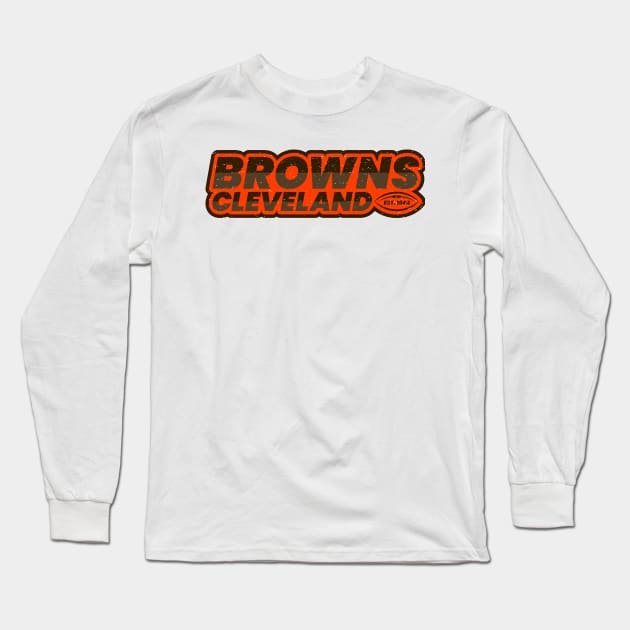 Cleveland 2 Long Sleeve T-Shirt by Karambol